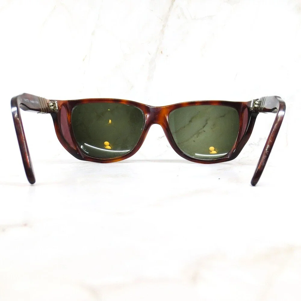 Persol Ratti Eyeglasses Frame Women's Tortoise Brown Plastic Full Rim Square